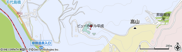 福岡県朝倉市杷木志波202周辺の地図
