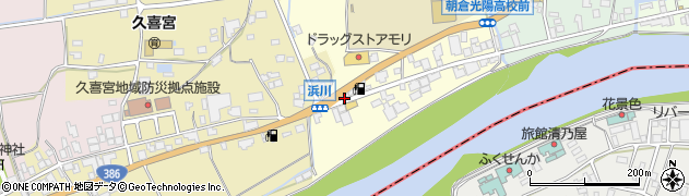 福岡県朝倉市杷木古賀1817周辺の地図