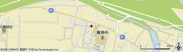 福岡県久留米市田主丸町八幡862-1周辺の地図