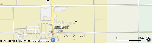 福岡県久留米市北野町中2304周辺の地図