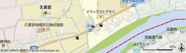福岡県朝倉市杷木古賀1816周辺の地図