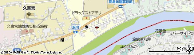 福岡県朝倉市杷木古賀1868周辺の地図