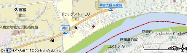 福岡県朝倉市杷木古賀1865周辺の地図