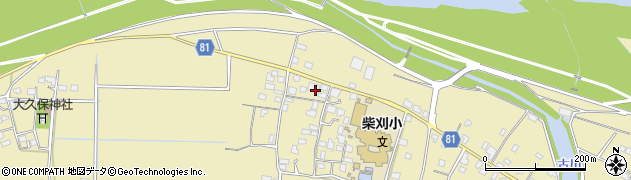福岡県久留米市田主丸町八幡926周辺の地図