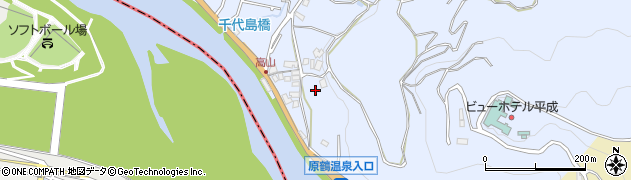 福岡県朝倉市杷木志波306周辺の地図