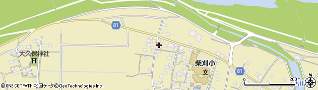 福岡県久留米市田主丸町八幡923周辺の地図