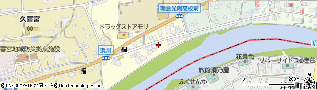 福岡県朝倉市杷木古賀1864周辺の地図