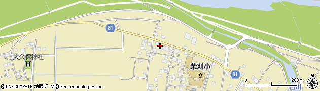 福岡県久留米市田主丸町八幡931周辺の地図