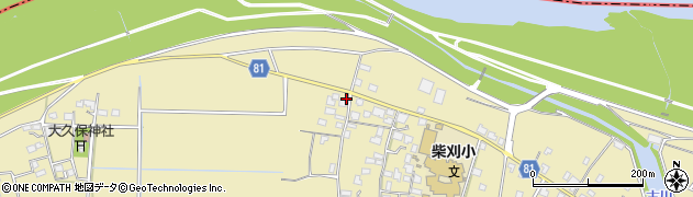 福岡県久留米市田主丸町八幡921周辺の地図