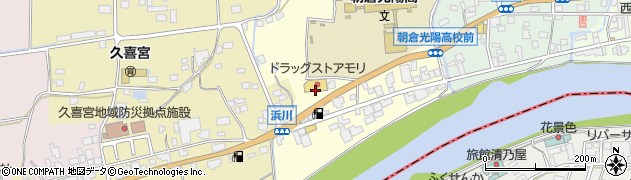 福岡県朝倉市杷木古賀1819周辺の地図