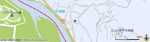福岡県朝倉市杷木志波319周辺の地図