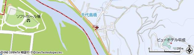 福岡県朝倉市杷木志波426周辺の地図