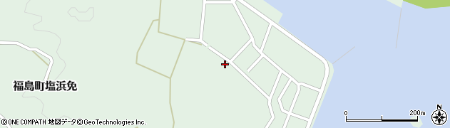 長崎県松浦市福島町塩浜免681周辺の地図