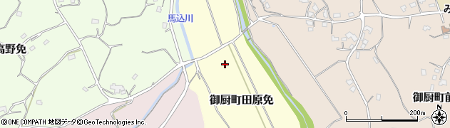 長崎県松浦市御厨町田原免周辺の地図