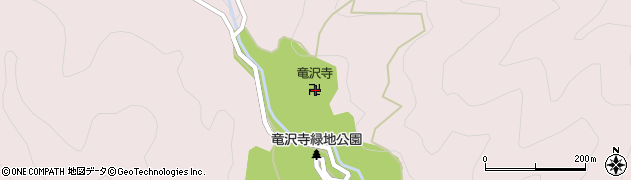 愛媛県西予市城川町魚成764周辺の地図