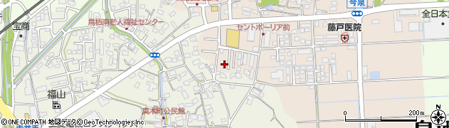 佐賀県鳥栖市今泉町2257周辺の地図