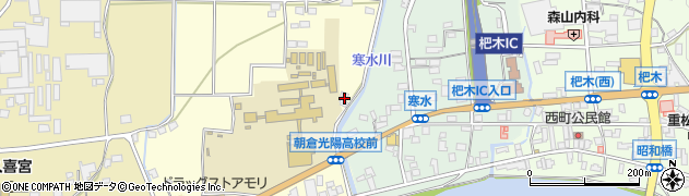 福岡県朝倉市杷木古賀1736周辺の地図