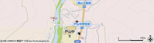 日田警察署三花警察官駐在所周辺の地図