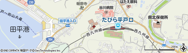 平戸・松浦地区保護司会周辺の地図