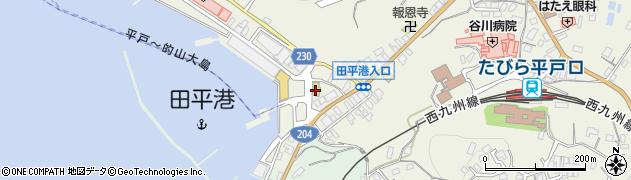 長崎信漁連　県北支店周辺の地図