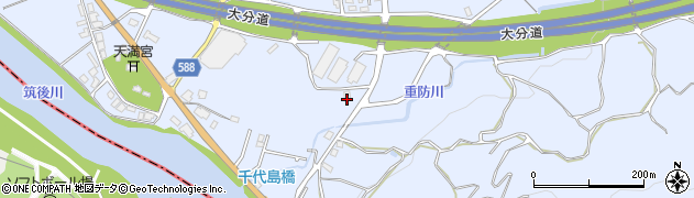 福岡県朝倉市杷木志波509周辺の地図
