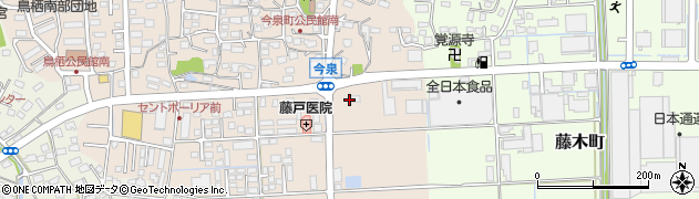 佐賀県鳥栖市今泉町2458周辺の地図