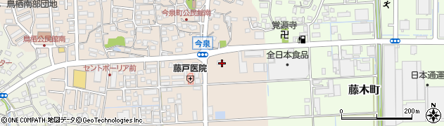 佐賀県鳥栖市今泉町2460周辺の地図