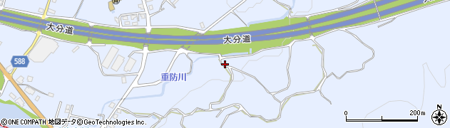 福岡県朝倉市杷木志波671周辺の地図