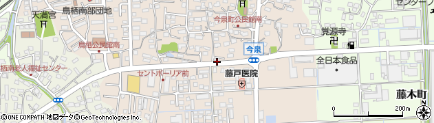 佐賀県鳥栖市今泉町2447周辺の地図
