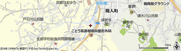 平戸図書館周辺の地図