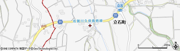 佐賀県鳥栖市立石町881周辺の地図