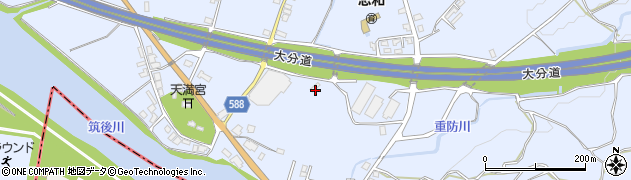 福岡県朝倉市杷木志波4952周辺の地図