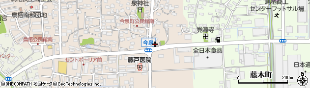 佐賀県鳥栖市今泉町2502周辺の地図