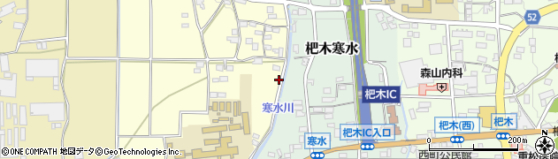福岡県朝倉市杷木古賀1727周辺の地図