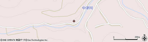 愛媛県西予市城川町魚成660周辺の地図
