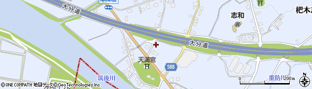 福岡県朝倉市杷木志波4995周辺の地図