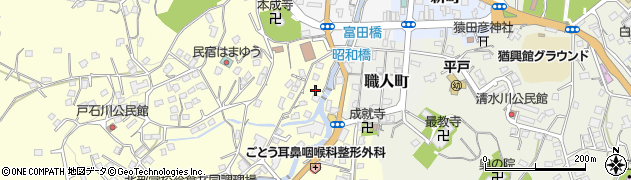 戸名川周辺の地図