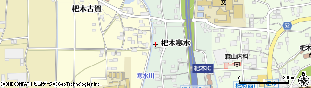 福岡県朝倉市杷木寒水153周辺の地図