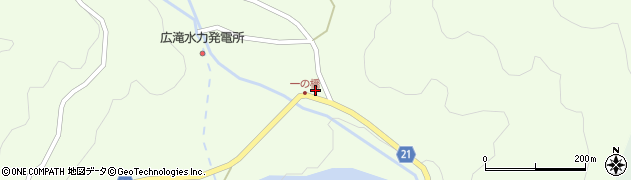 佐賀県神埼市脊振町広滝2875周辺の地図