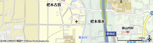 福岡県朝倉市杷木古賀1715周辺の地図
