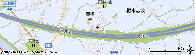 福岡県朝倉市杷木志波4929周辺の地図