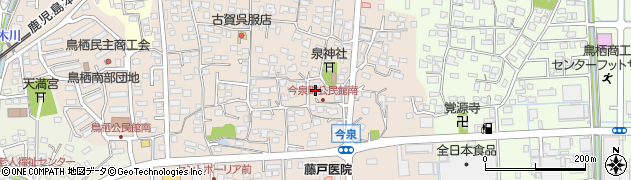 佐賀県鳥栖市今泉町2478周辺の地図