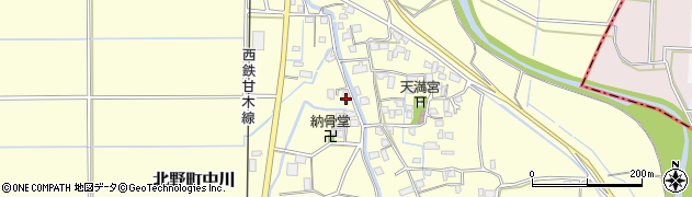 福岡県久留米市北野町中川480周辺の地図