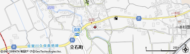 佐賀県鳥栖市立石町1859周辺の地図