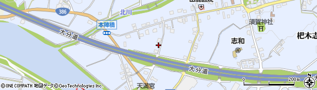 福岡県朝倉市杷木志波5049周辺の地図