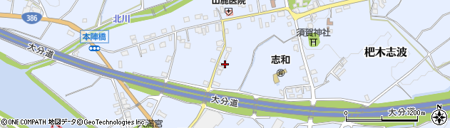 福岡県朝倉市杷木志波4921周辺の地図