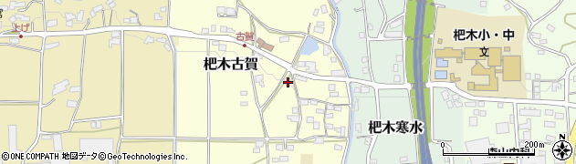福岡県朝倉市杷木古賀1690周辺の地図
