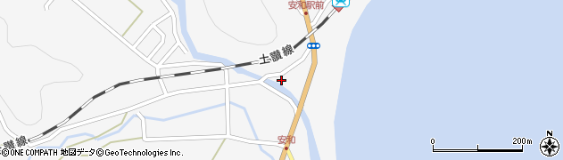 高知県須崎市安和288周辺の地図