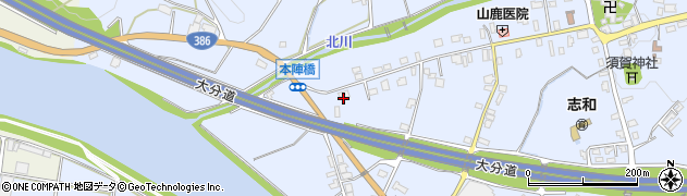 福岡県朝倉市杷木志波5069周辺の地図
