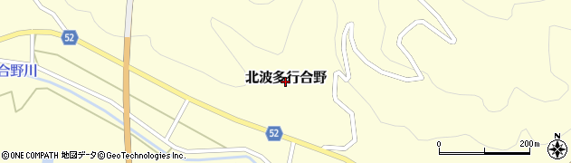 佐賀県唐津市北波多行合野周辺の地図
